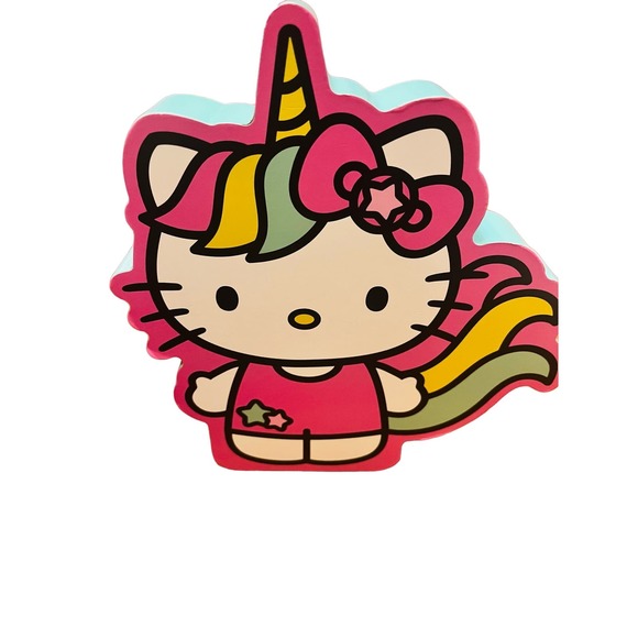 Hello Kitty Wood Wall Decor - Picture 1 of 5